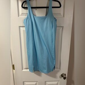 all in motion Sky Blue Athletic Tank with shorts